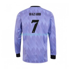 Maillot de Foot Real Madrid Eden Hazard 7 Extérieur 2022-23 Manches Longues